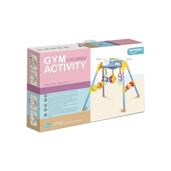 Huanger igračka za bebe gym aktiviti sa zvukom -1
